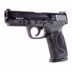 T4E S&W M&P9 2.0 PAINTBALL MARKER-.43 CAL-BLACK left view angled forward