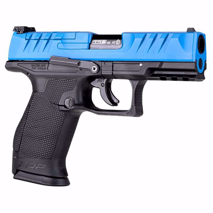 T4E Guns Sport | T4E Walther PDP Compact .43 Optic Ready Blue Slide