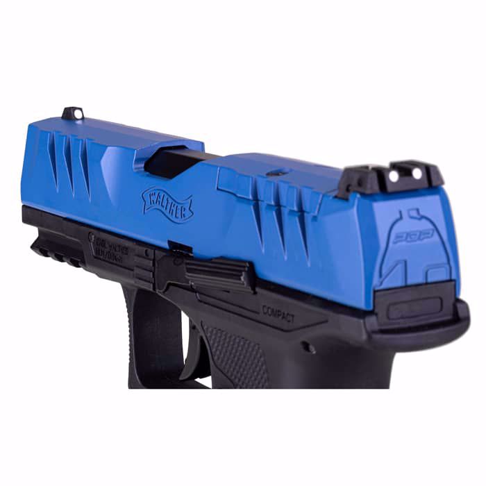 T4E Guns Sport | T4E Walther PDP Compact .43 Optic Ready Blue Slide