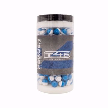 T4E .68 caliber Inert Powder Balls Blue/White 250ct 